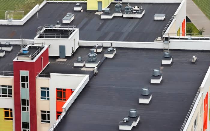 Jacksonville medical office building rooftop